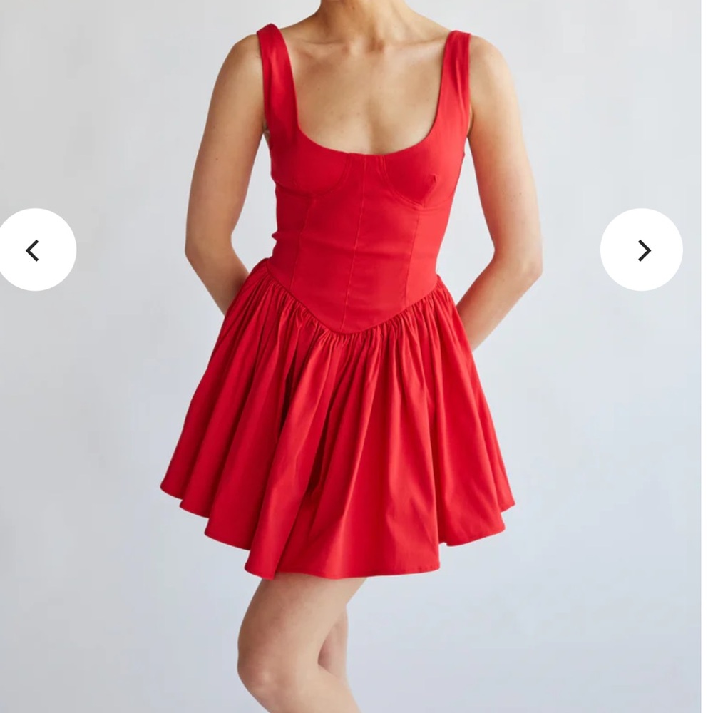 American Threads Delaney Corset Mini Dress